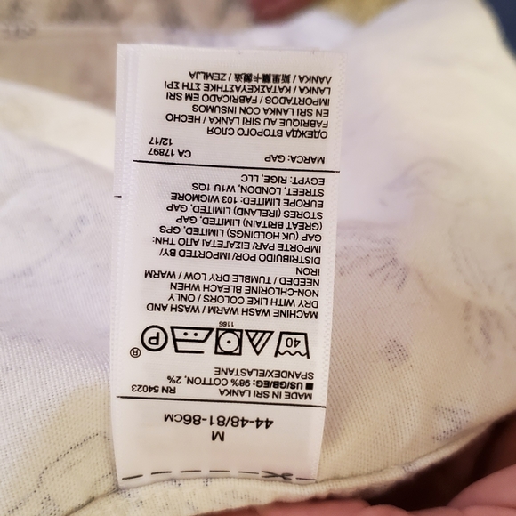 🌞 Short sleeve GAP Button-Up Sz Med - Picture 6 of 6